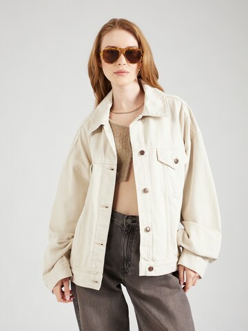 Veste mi-saison TOPSHOP en blanc : devant