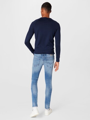 TOM TAILOR DENIM Skinny Džínsy 'Culver' - Modrá