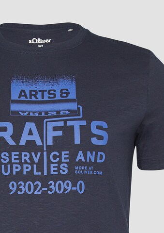 T-Shirt s.Oliver en bleu