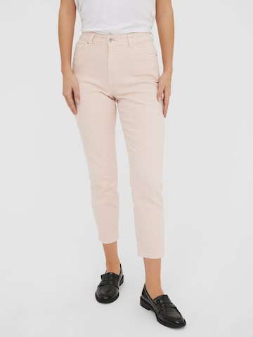 VERO MODA Regular Jeans 'Brenda' in Pink: predná strana