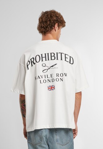 Prohibited Shirt ' Savile Row ' in White: front