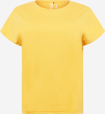Only Play Curvy Λειτουργικό μπλουζάκι 'AUBREE' σε πορτοκαλί: μπροστά