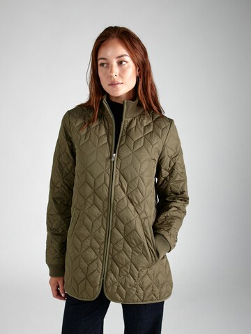 ILSE JACOBSEN Between-Season Jacket 'Art 40' in Green: front