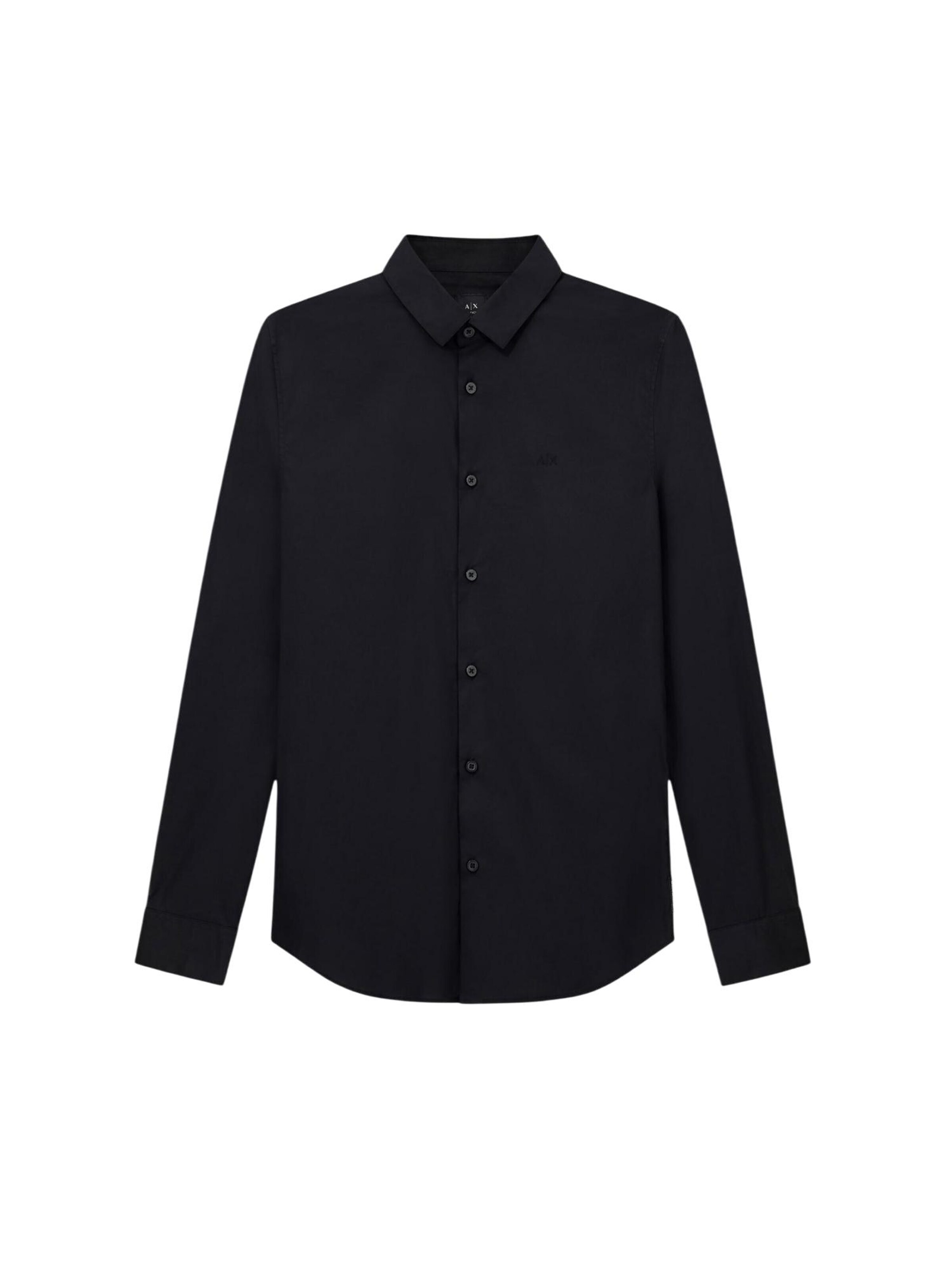 ARMANI EXCHANGE - Ajuste regular Camisa '8NZC31 ZN28Z' en negro: frente