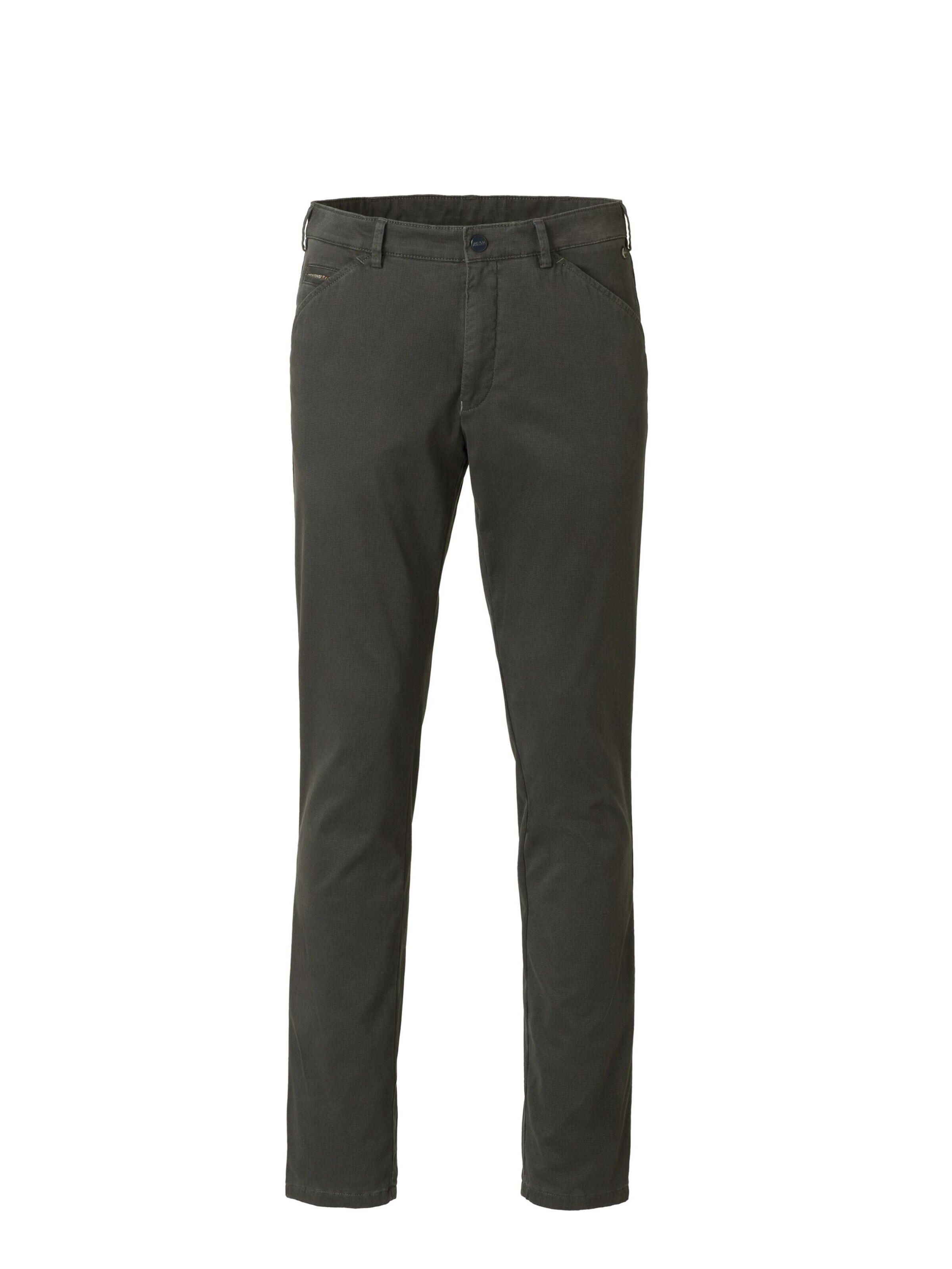 Regular Pantalon chino 'Chicago' MEYER en gris : devant