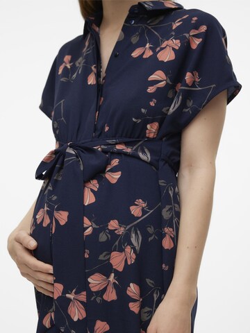 Abito camicia 'NEWHALLIE' di Vero Moda Maternity in beige