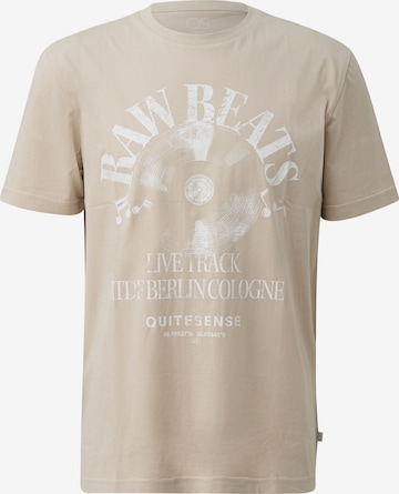 QS Shirt in Beige: front