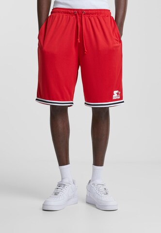 Regular Pantalon de sport Starter Black Label en rouge