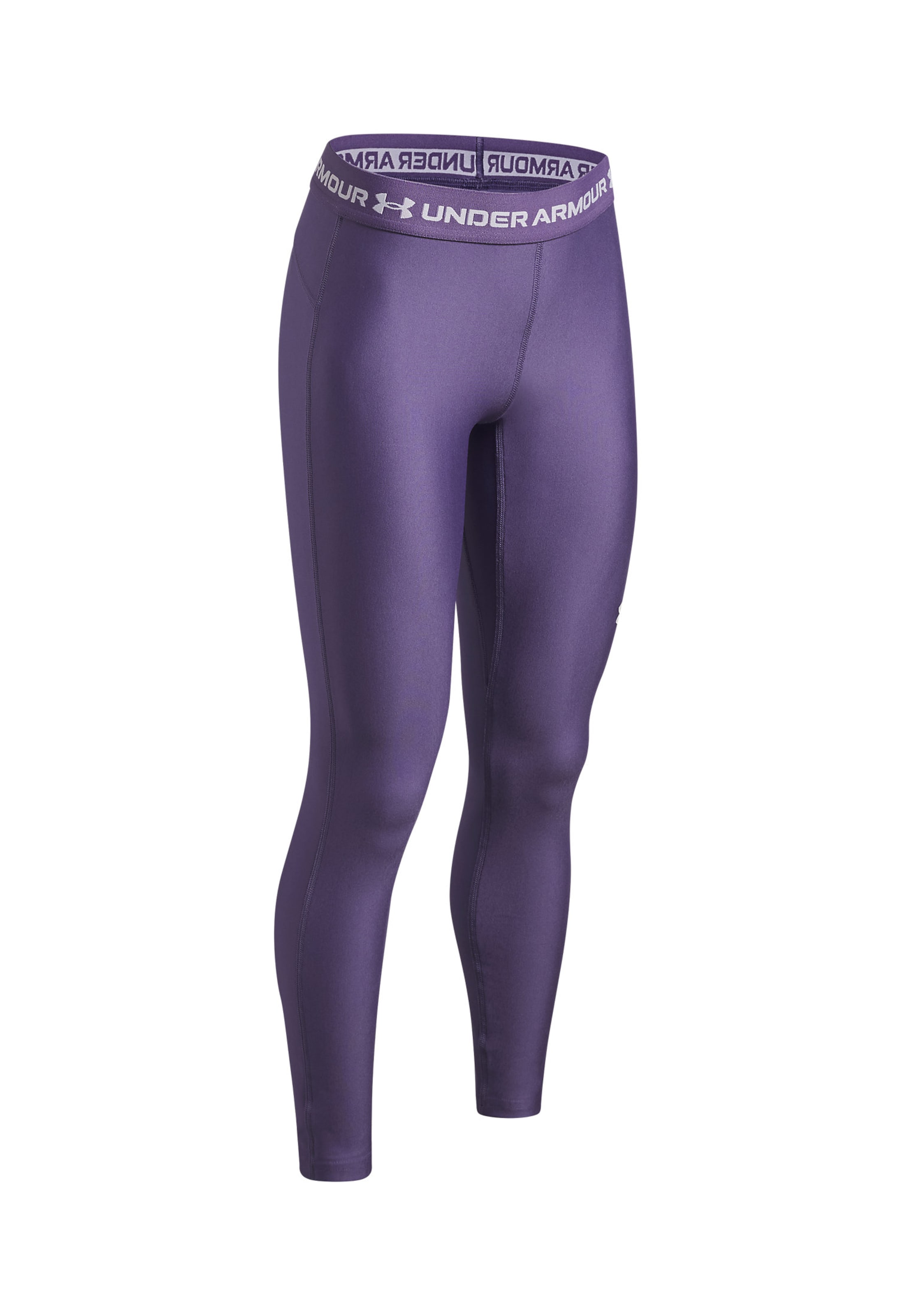 UNDER ARMOUR Skinny Sportbroek 'HeatGear' in Lila