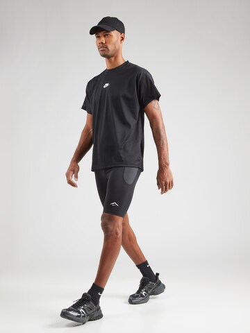 NIKE Skinny Sports trousers 'Lavaloops' in Black