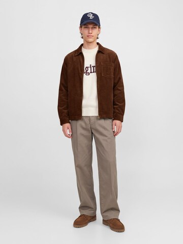JACK & JONES Regular Fit Jacke 'JORToronto' in Braun