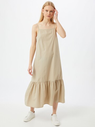 Esmé Studios Zomerjurk 'Flora' in Beige: voorkant