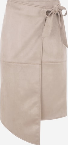 FRESHLIONS Wickelrock 'Aska' in Beige: Vorderseite