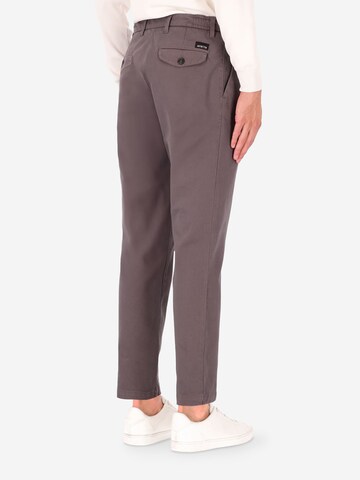 Distretto12 Slimfit Hose 'Giron' in Grau