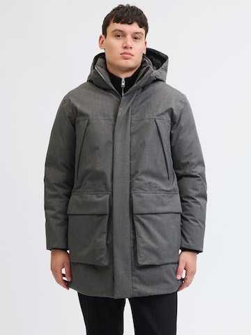 Parka de primăvară-toamnă 'JPRCCMOON' de la Jack & Jones Premium pe gri: față