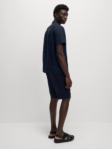 Marks & Spencer Comfort fit Button Up Shirt in Blue