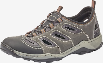 Rieker Athletic Lace-Up Shoes '08065' in Grey: front