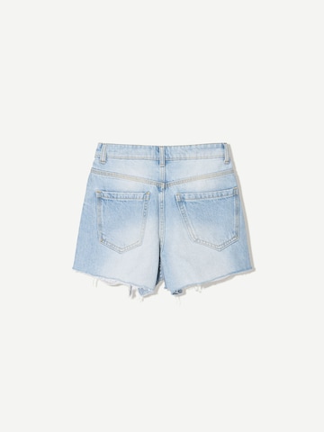 Bershka regular Jeans i blå