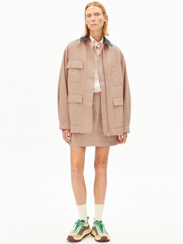 ARMEDANGELS Overshirt WORKWEAR CANVAS in Braun