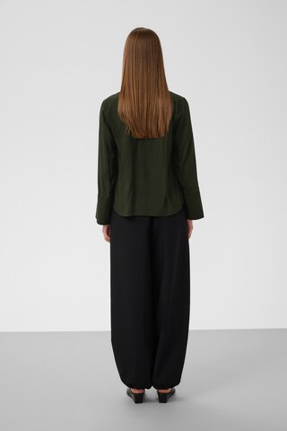 SOAKED IN LUXURY - Blusa 'Leodora ' en verde