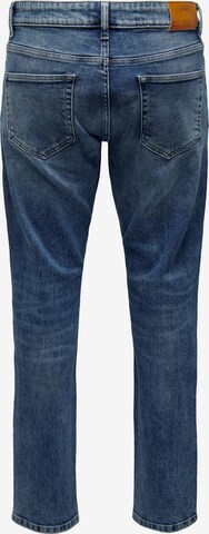 Only & Sons Slimfit Jeans 'WEFT' in Blauw