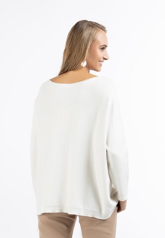 RISA - Pullover 'Pryam' em branco