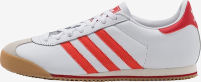 Sportbačiai be auliuko 'K 74' iš ADIDAS ORIGINALS, spalva – šviesiai pilka / raudona / balta, Prekių apžvalga