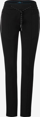 CECIL Pants 'Tracey' in Black: front