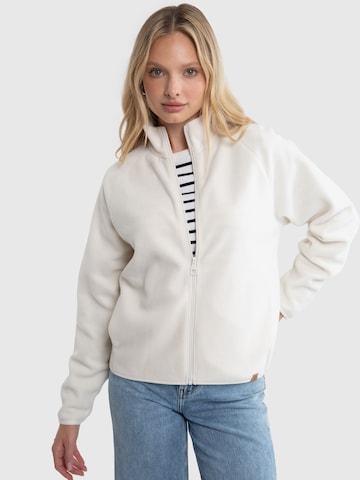 BIG STAR Fleece Jacket ' SHERLEY ' in White: front