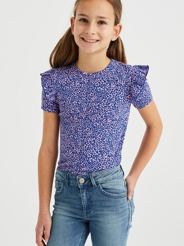 WE Fashion Shirt in Blauw