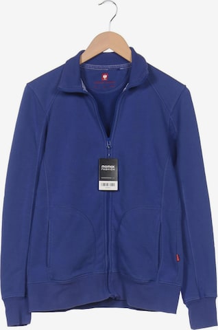 Engelbert Strauss Sweatshirt & Zip-Up Hoodie in L in Blue: front