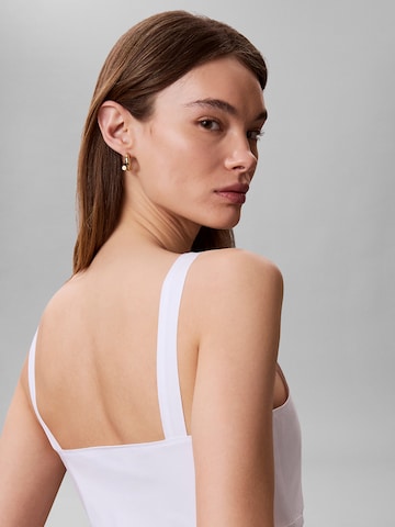 Calvin Klein Jeans Jurk in Wit