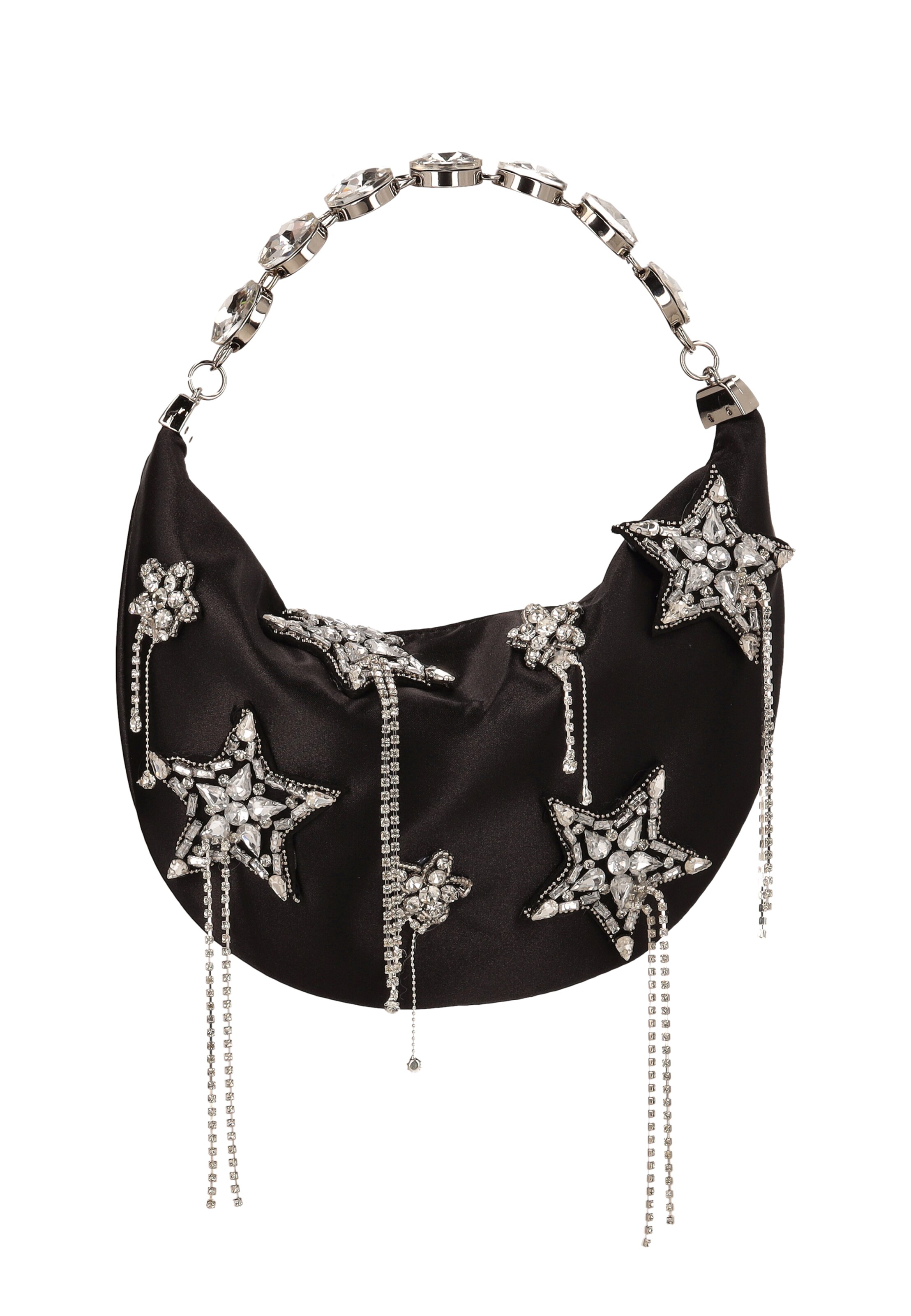 faina Handbag in Black: front