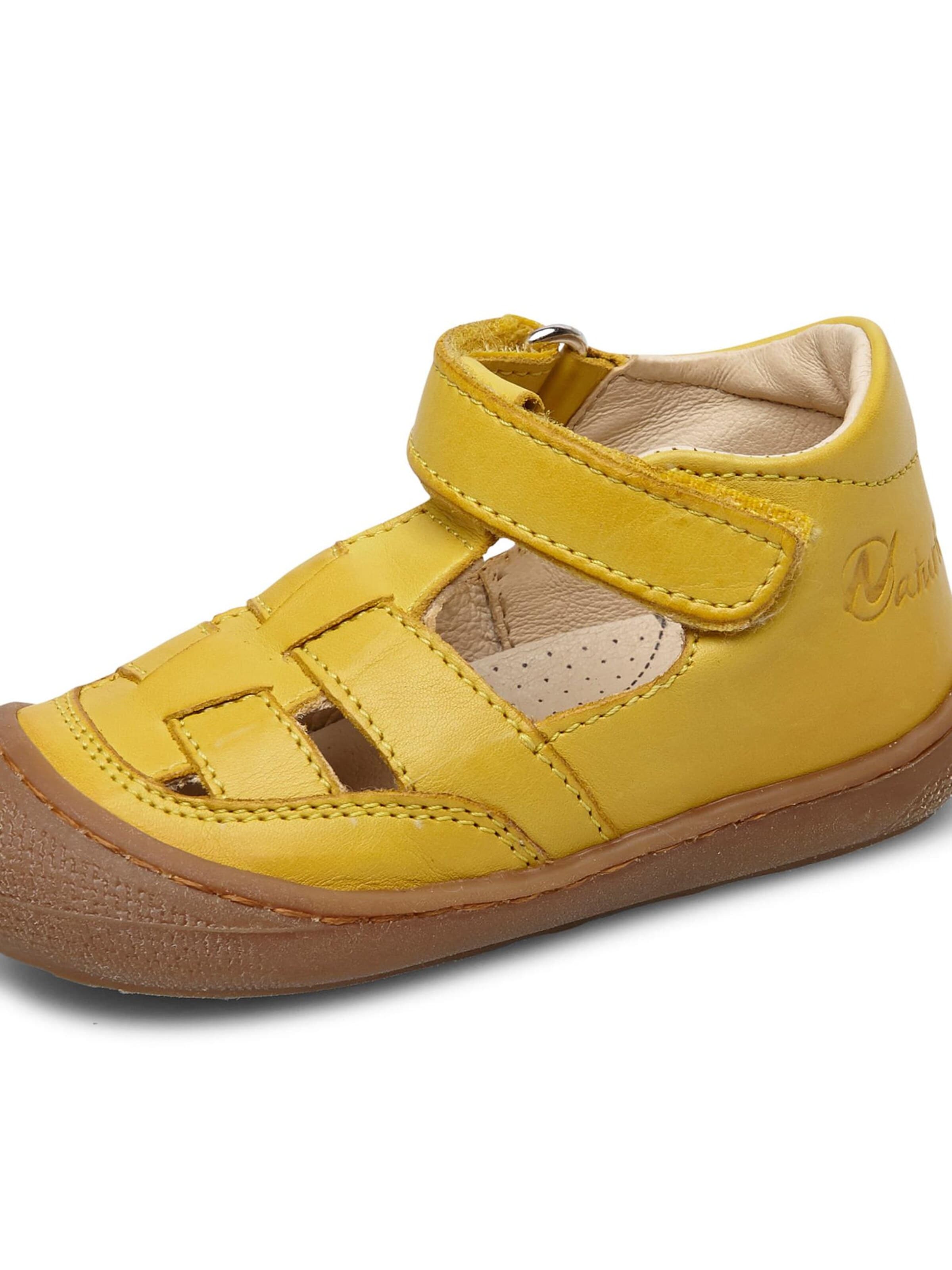 NATURINO Open schoenen 'WAD' in Geel