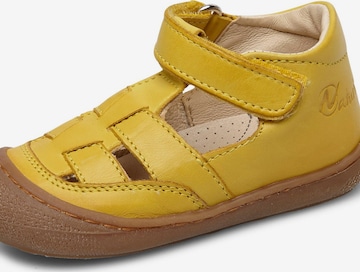 NATURINO Offene Schuhe 'WAD' in Gelb: Vorderseite