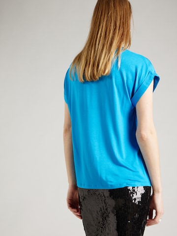 VILA T-Shirt 'ELLETTE' in Blau