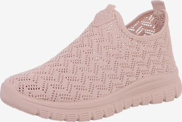 Ital-Design Slip On in Pink: Vorderseite