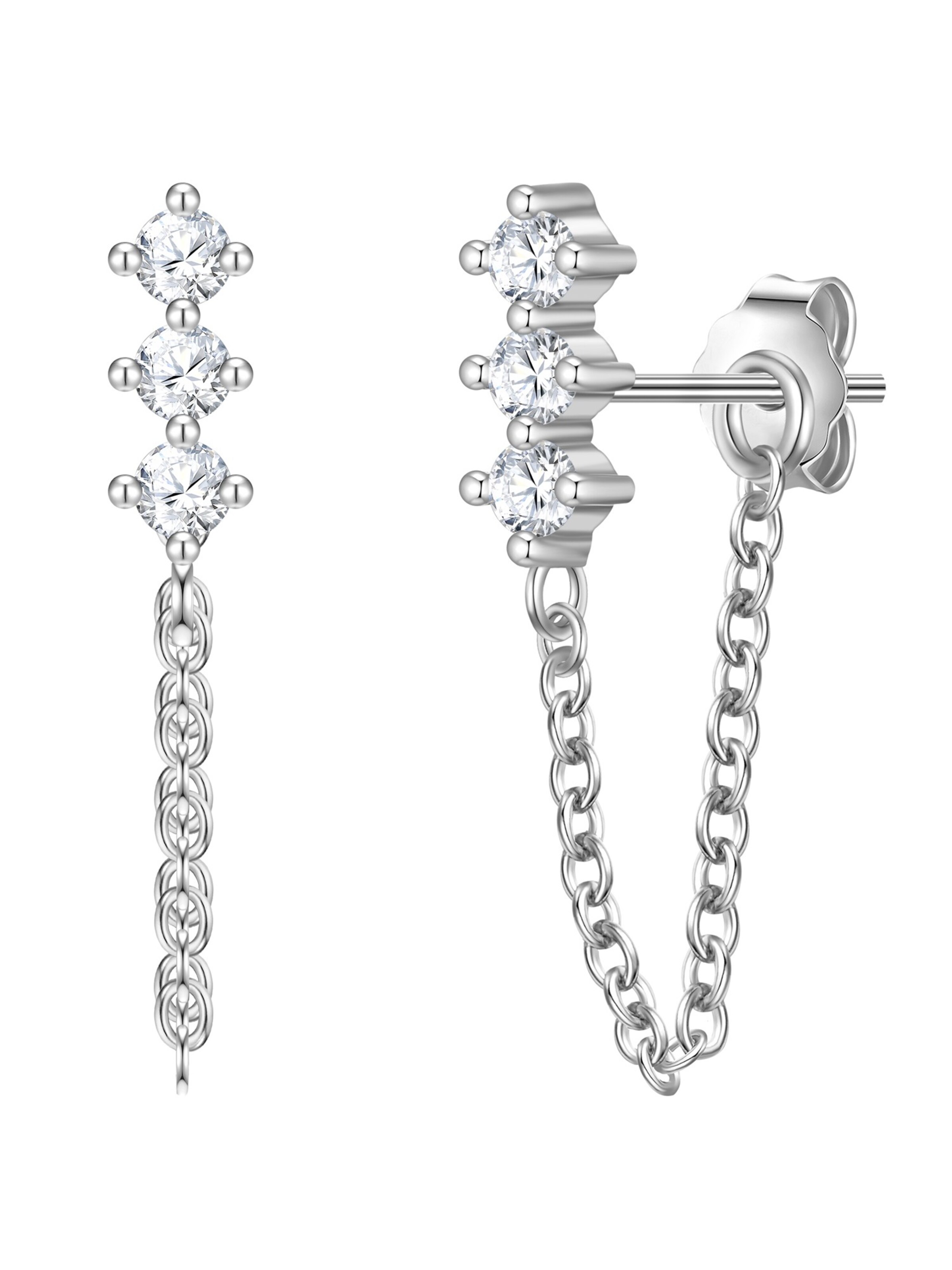 Glanzstücke München Ohrringe in Silber: Vorderseite