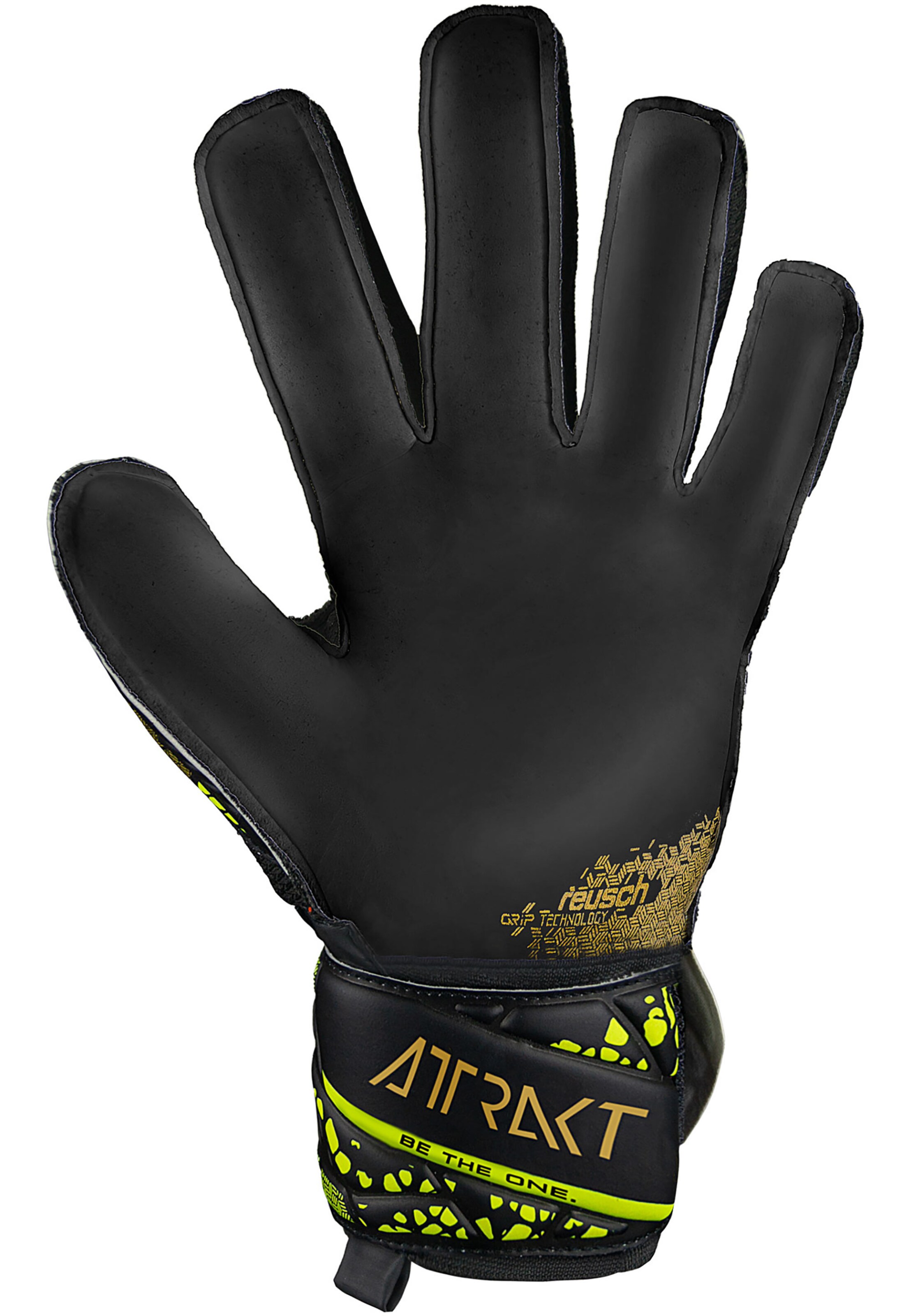 REUSCH Sports gloves 'Attrakt' in Black