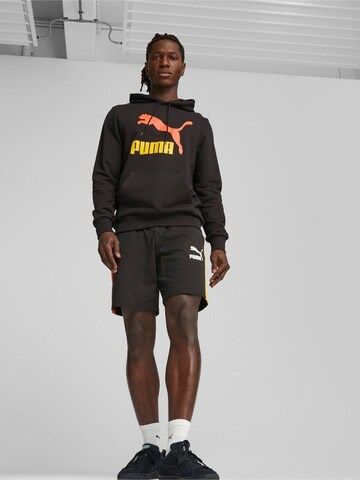 Giacca di felpa 'Puma Classics Logo Hoodie S Tr' di PUMA in nero