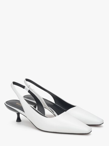 Estro - Zapatos destalonado '203-24101-19' en blanco