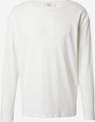 DAN FOX APPAREL Shirt in White: front