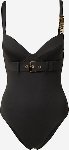 Moschino Underwear T-shirt Plavky 'Intero' – černá: přední strana