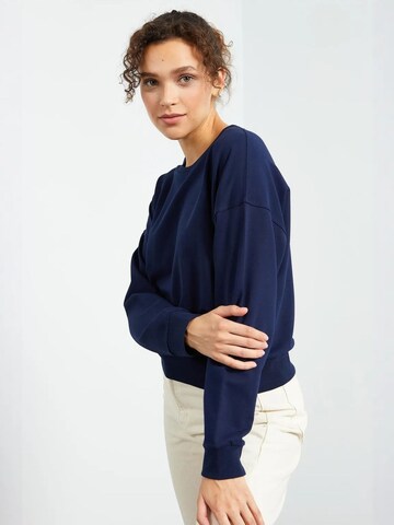 Sweat-shirt Tommy Life en bleu