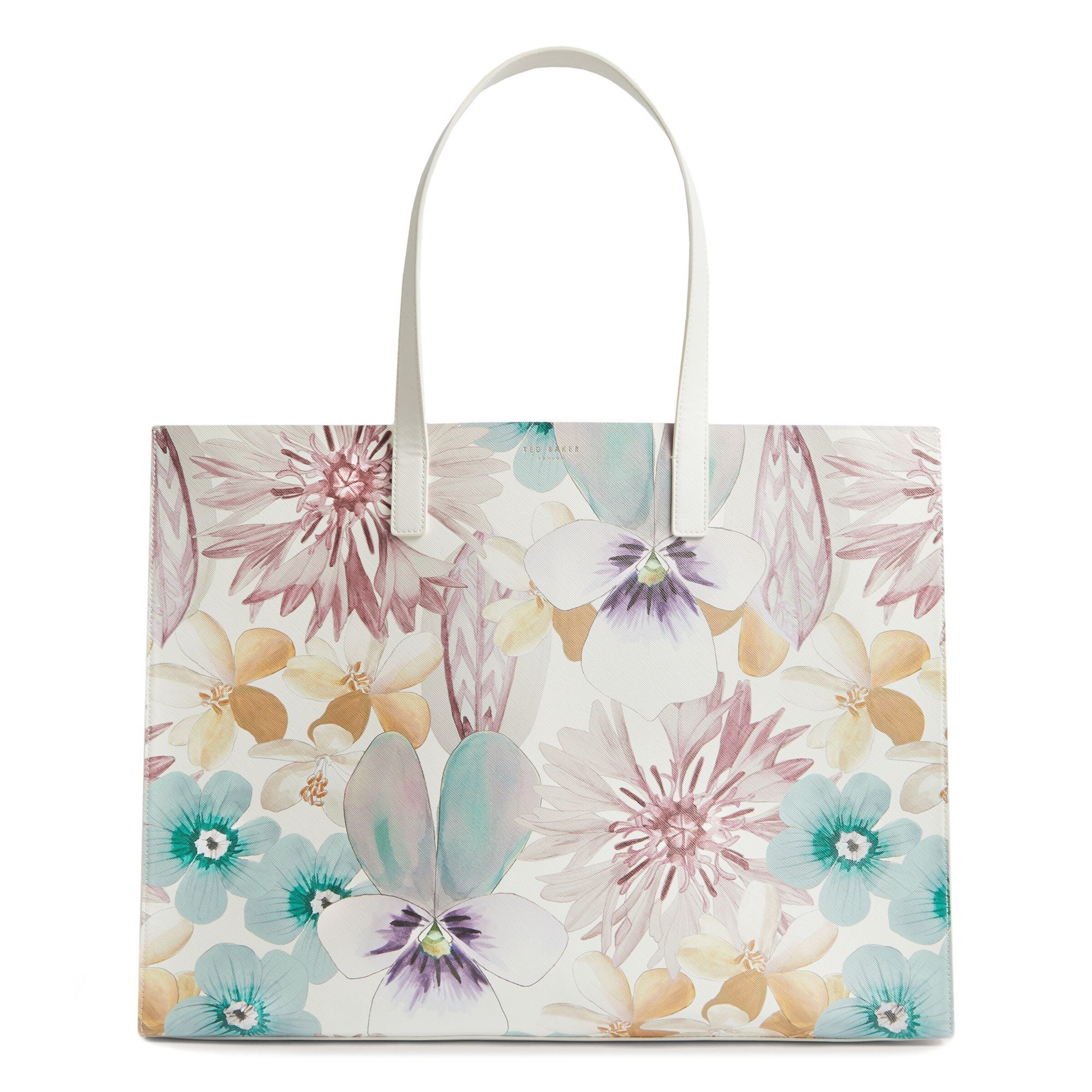 Shopper 'Haleen' Ted Baker di colore blu / giallo / rosa / bianco, Visualizzazione prodotti