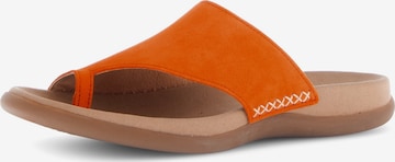 GABOR Zehentrenner in Orange: Vorderseite