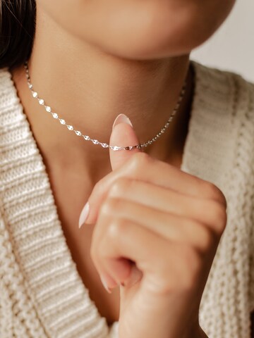 Hey Happiness Kette 'Rolo Choker' in Silber