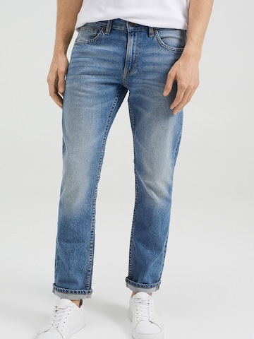 Regular Jeans de la WE Fashion pe albastru: față