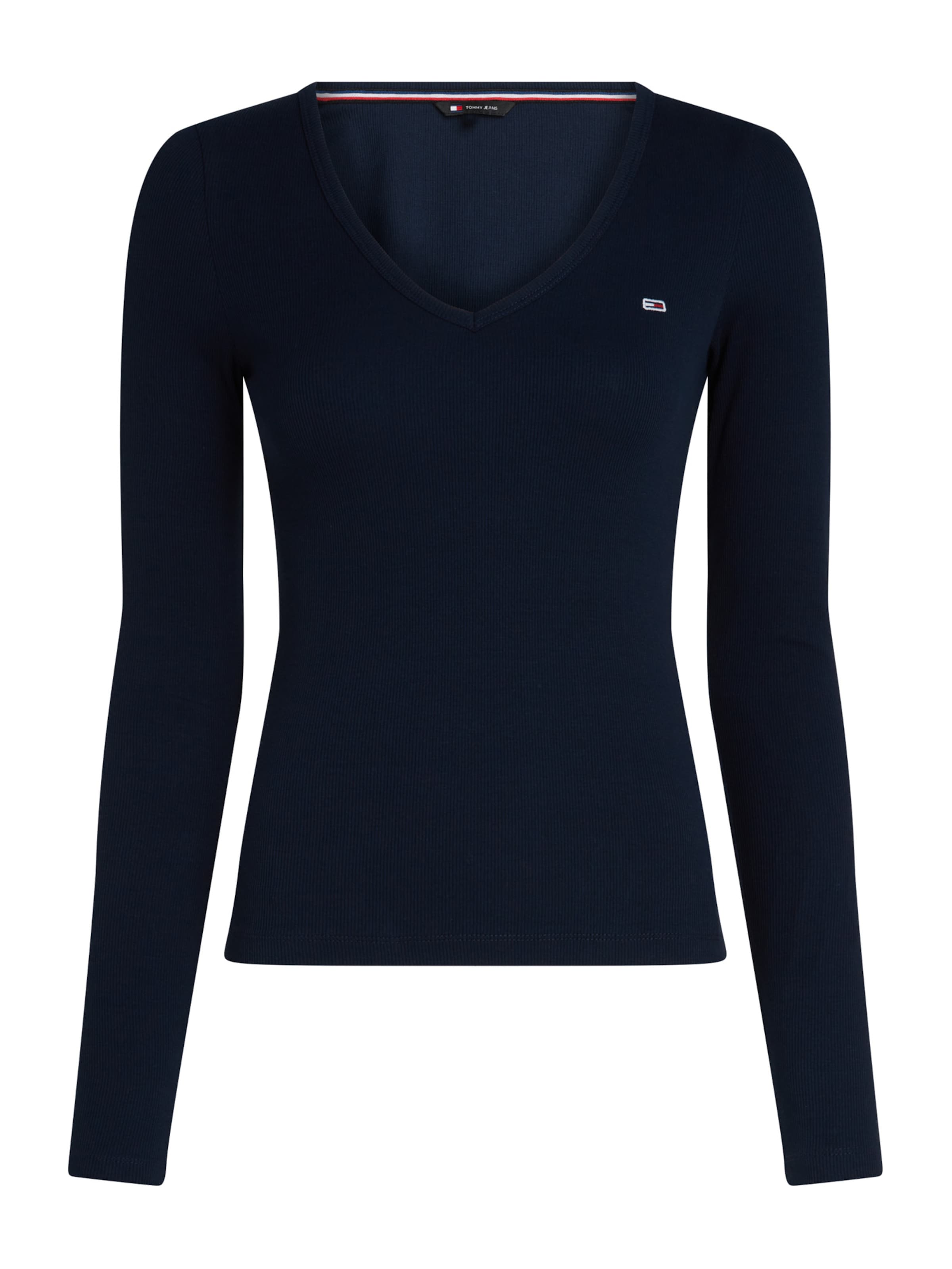 Tommy Jeans Shirt 'ESSENTIAL' in Blue: front