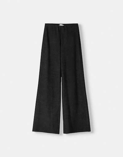 Bershka Pantalon en anthracite, Vue avec produit